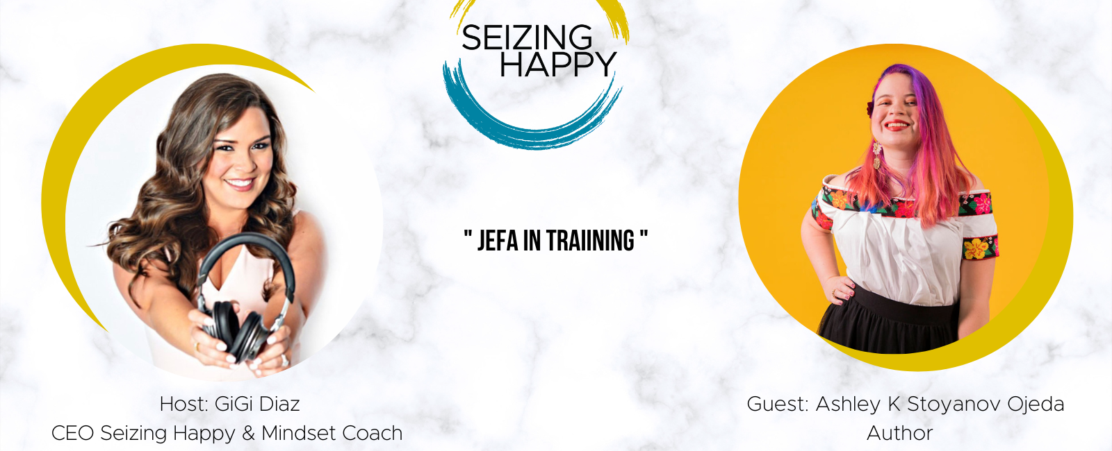 GiGi Diaz interviews Ashley K Stoyanov Ojeda Author of Jefa in Training