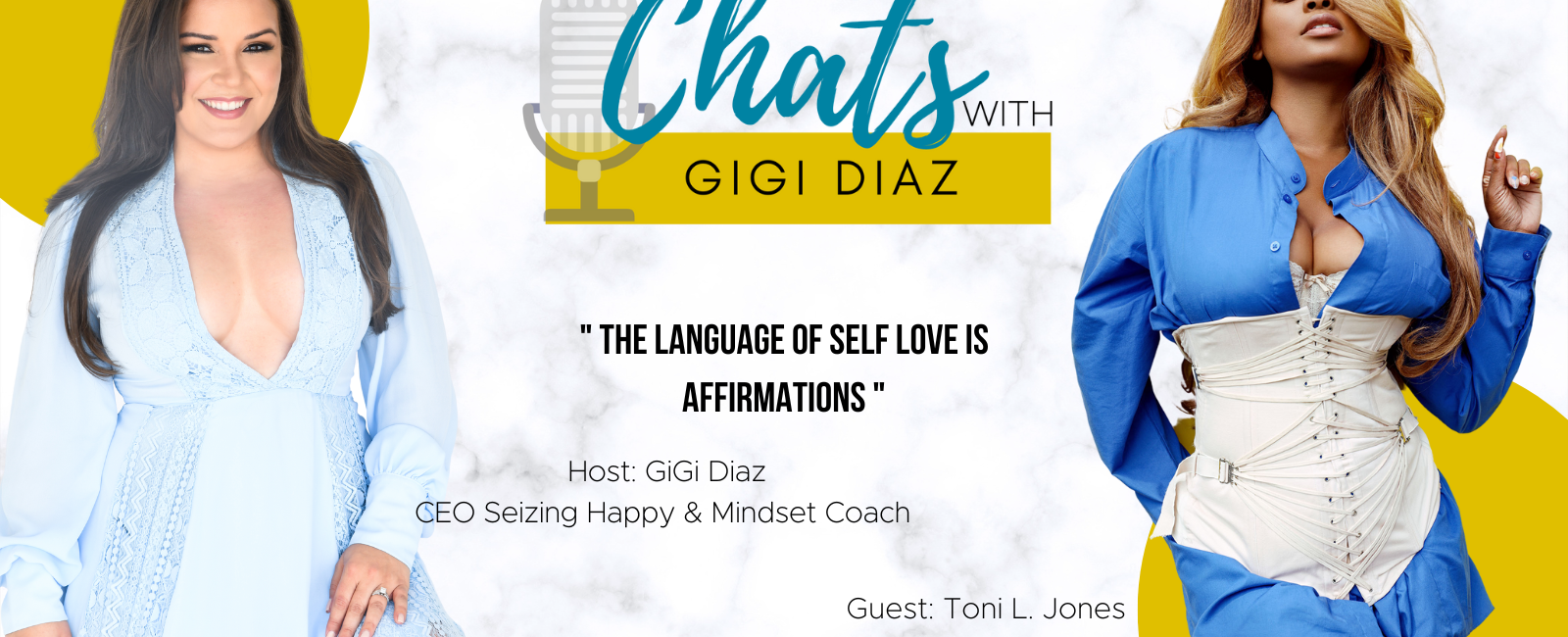 Toni Jones interview with GiGi Diaz on Chats with GiGi